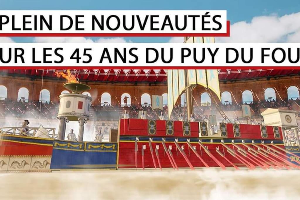 L'Ange Gite De Groupe Proche Du Puy Du Fou Sevremont Екстер'єр фото